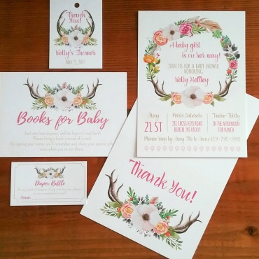 Baby Shower Invitation Package