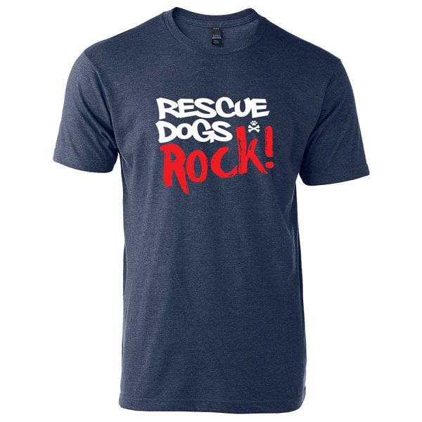 Rescue Dogs Rock! T-Shirt Design
