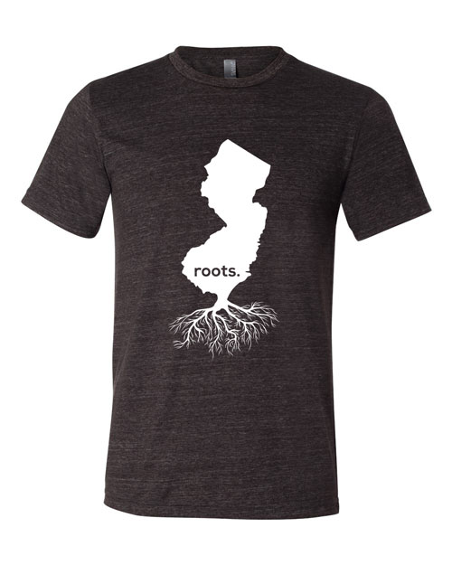 Jersey-Roots Design Unisex-Charcoal