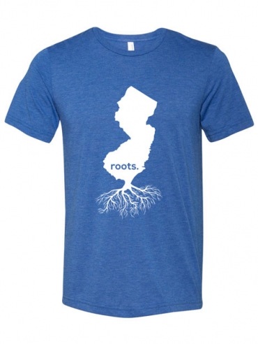Jersey-Roots Design Unisex-Royal
