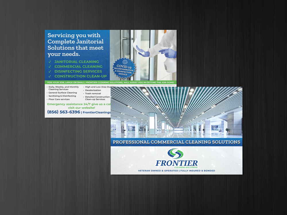 Frontier Cleaning Solutions Postcard