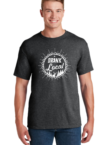 Drink Local T-shirt Design